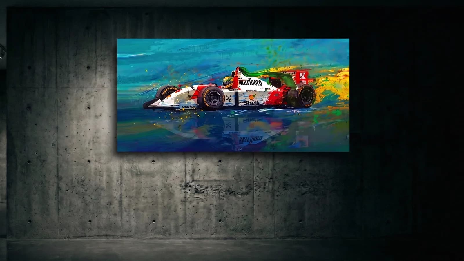 Vintage McLaren Tribute