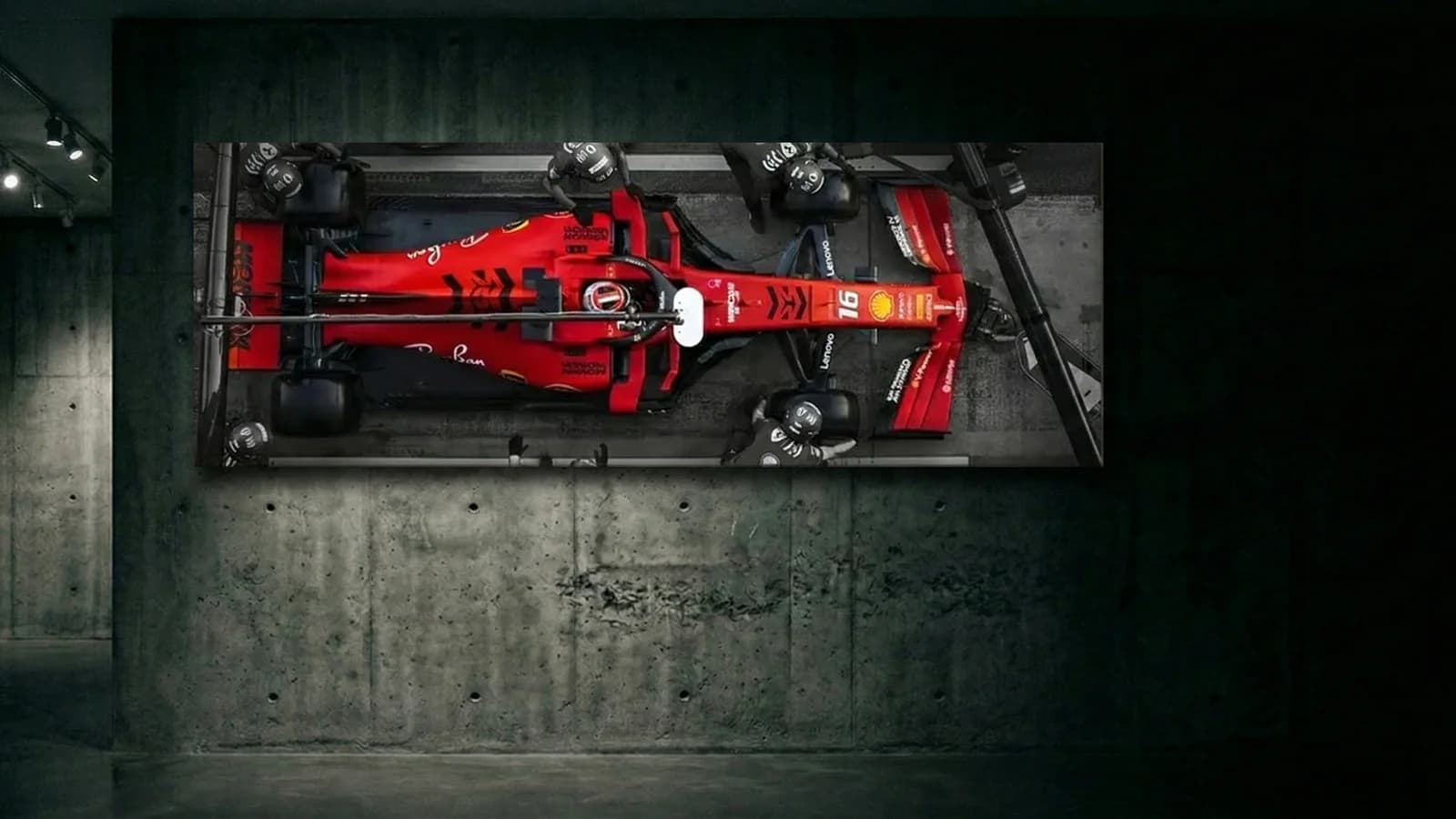 Ferrari F1 Pit Stop 2.1Meter Wide