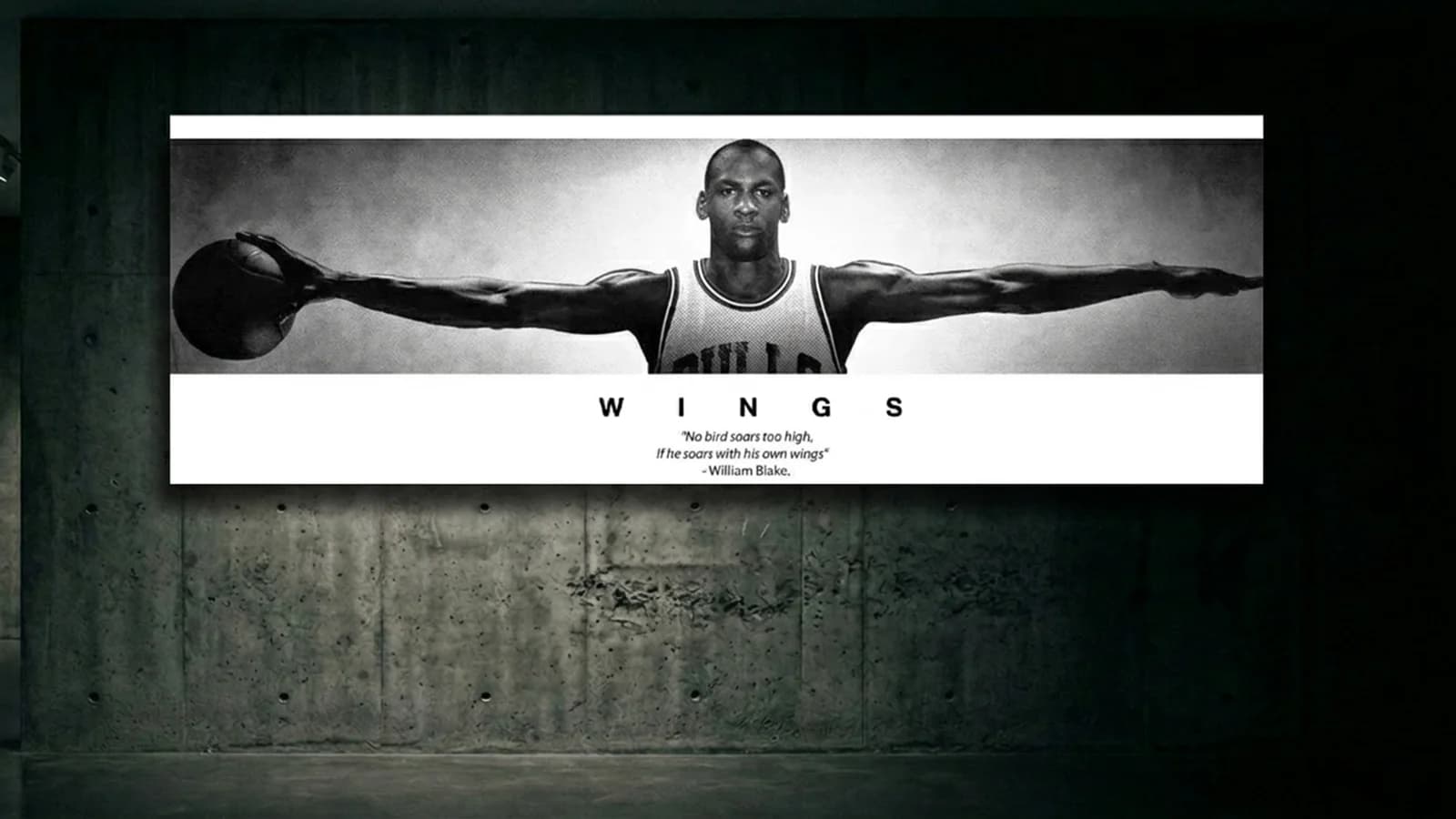 Michael Jordan’s Premium Framed Canvas