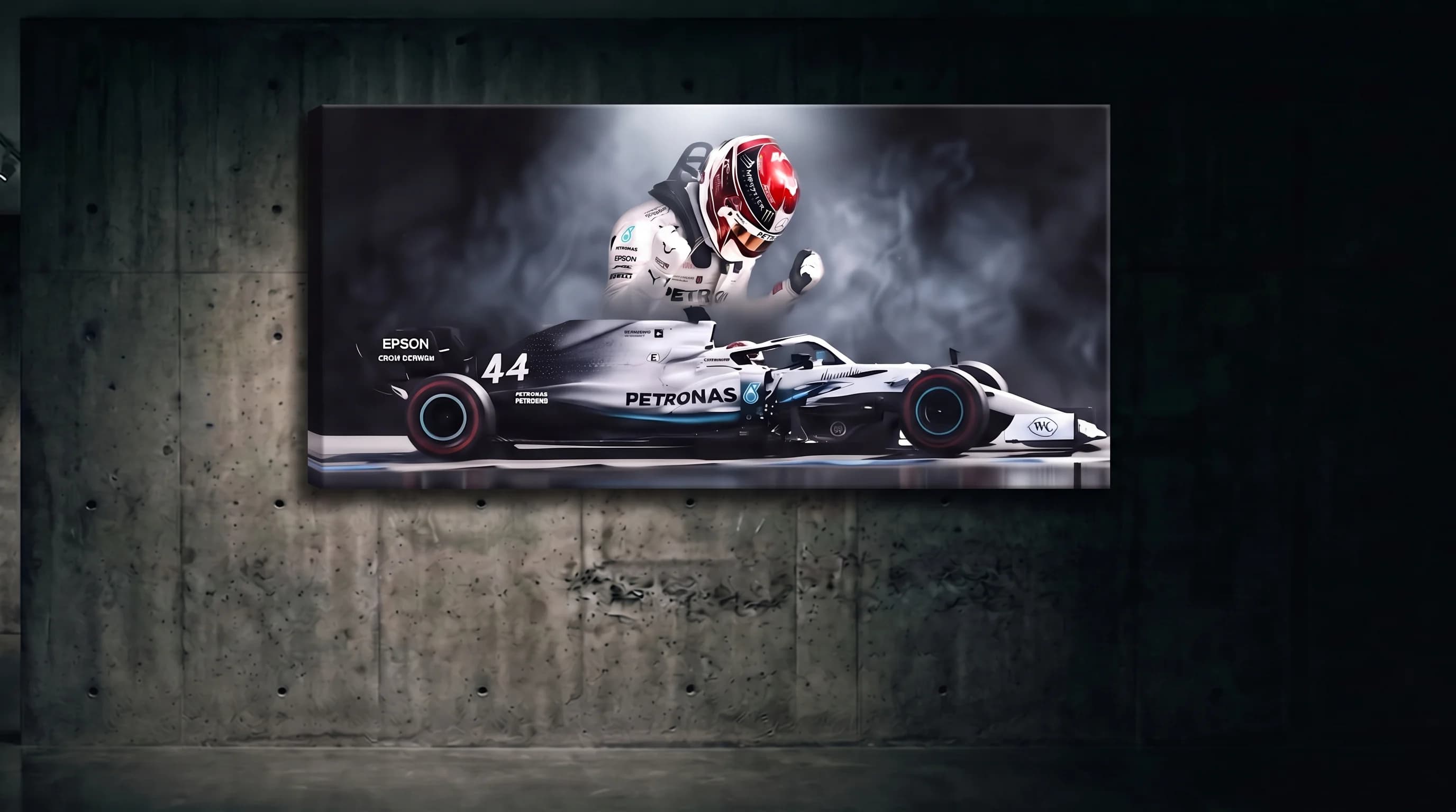F1 Mercedes AMG #44 1.4M Wide