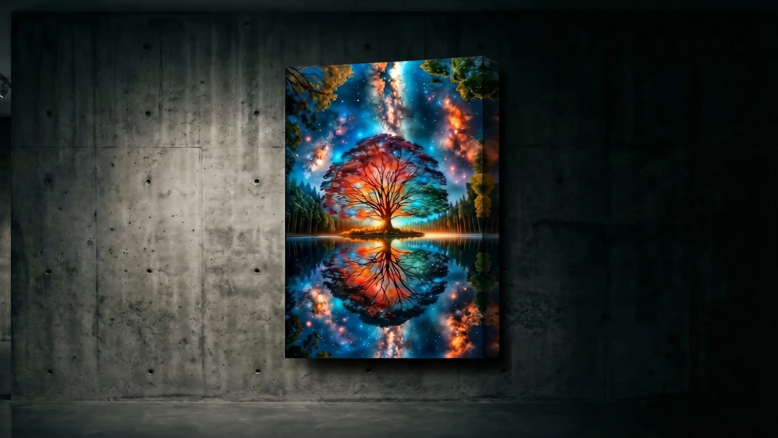 Cosmic Spectrum Tree 1.2M Tall
