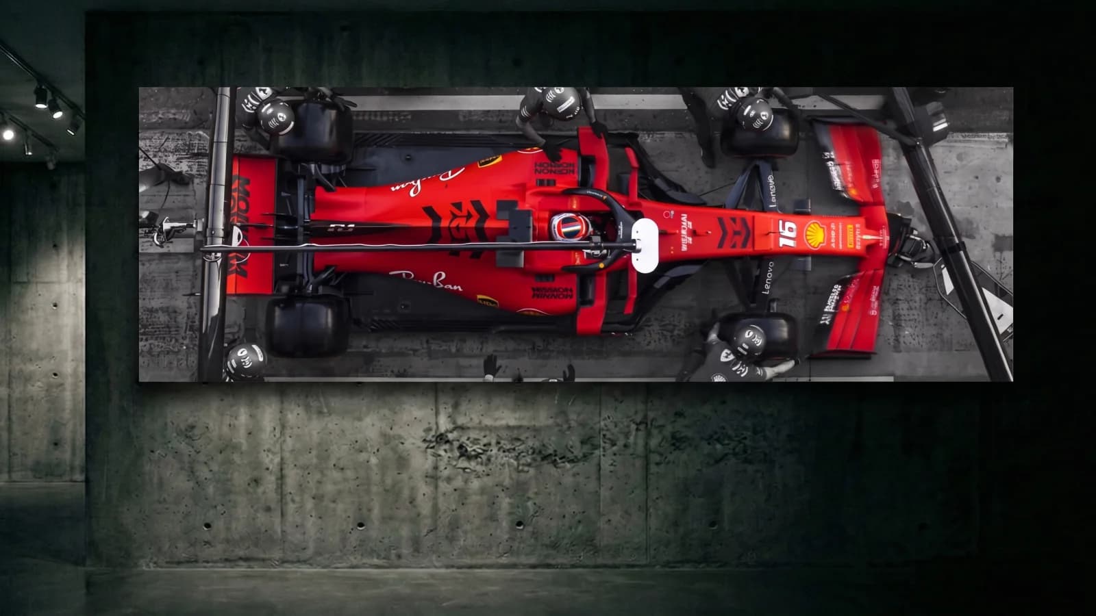 Ferrari F1 Pit Stop 2.1Meter Wide